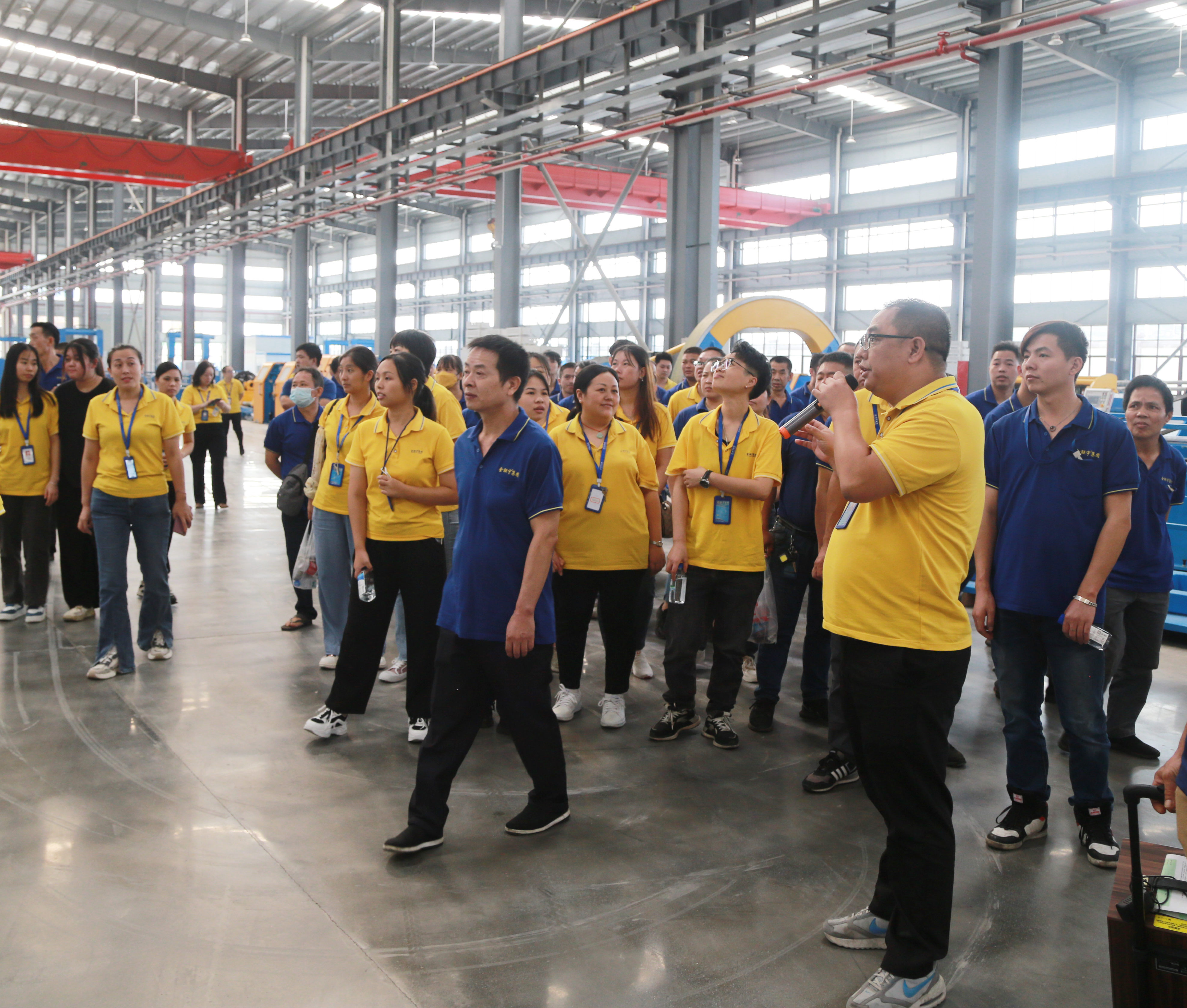 聚才引智 共創(chuàng)未來 | 全體金聯(lián)宇人參觀集團總部基地